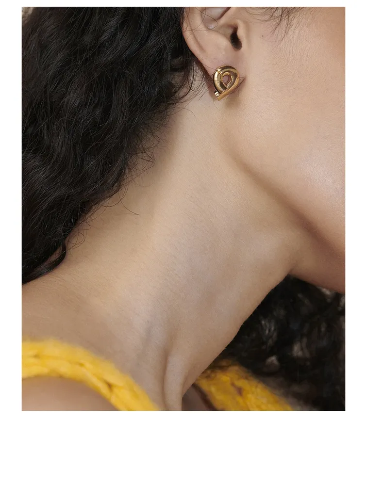 Oera 18K Gold Earrings