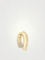 Oera 18K Gold Earrings With Diamonds