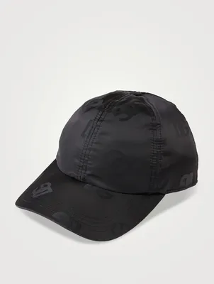 Nylon Logo Baseball Cap