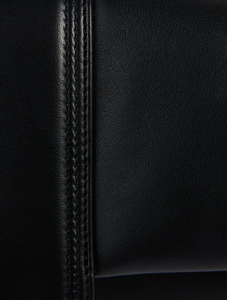 Le Bambimou Padded Leather Shoulder Bag
