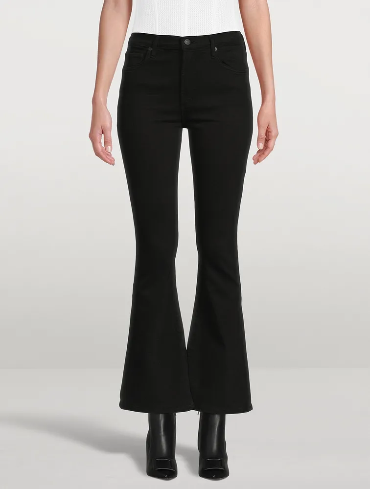 Lilah High-Waisted Bootcut Jeans