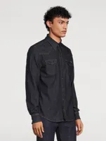 Stretch Denim Shirt