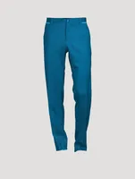 Stretch Wool Tuxedo Trousers