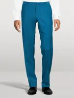 Stretch Wool Tuxedo Trousers