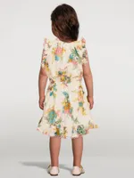 Clover Flip Dress Honey Peony Floral Print