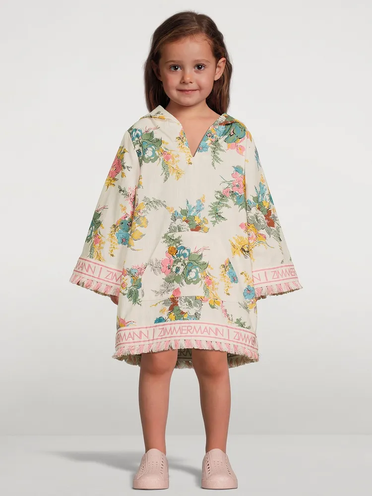 Clover Coverup Honey Peony Floral Print