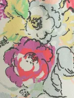 Clover Frill One-Shoulder Swimsuit Lipstick Garden Floral Print