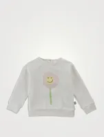 Daisy Print Sweatshirt