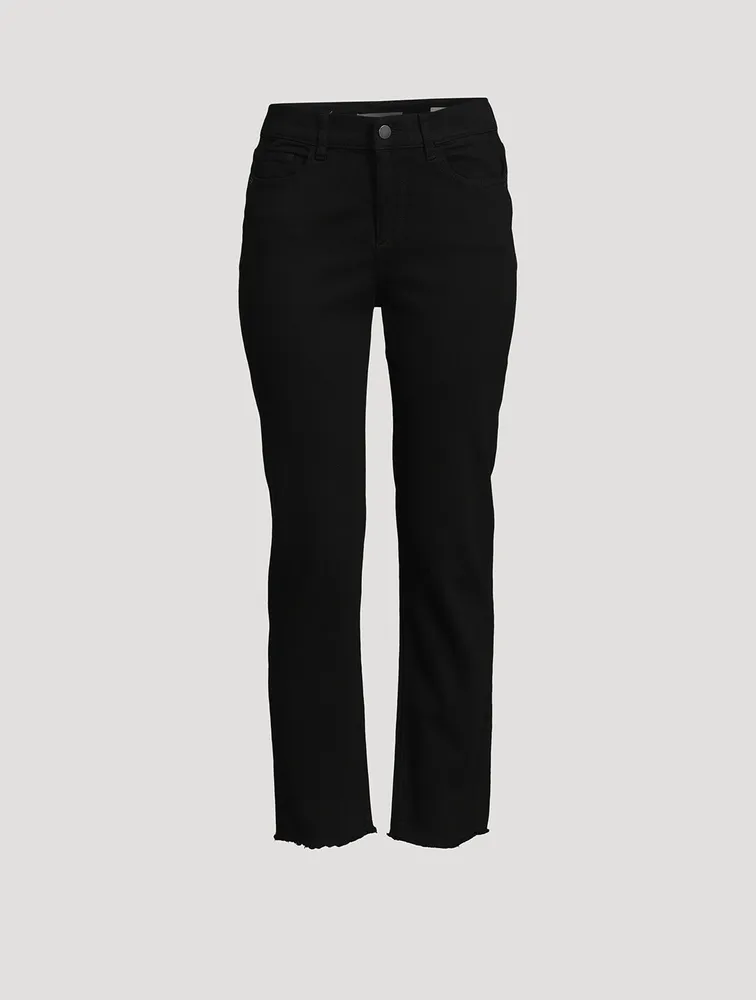 Mara Mid-Rise Straight Jeans