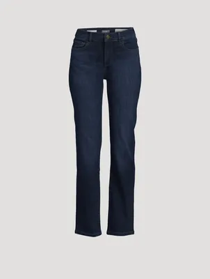 Mara Mid-Rise Straight Jeans