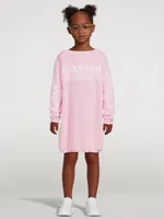 Kids Cotton And Cashmere Sweater Dress