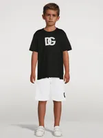 Jersey Shorts With Logo Embroidery