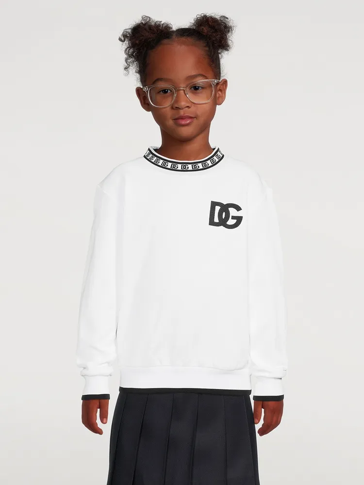 Cotton Logo Sweatshirt