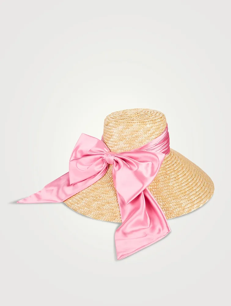 Mirabel Straw Hat With Bow