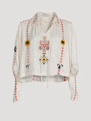 Elis Embroidered Blouse