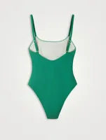 Terry One-Piece Swimsuit