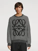 Anagram Wool Jacquard Sweater