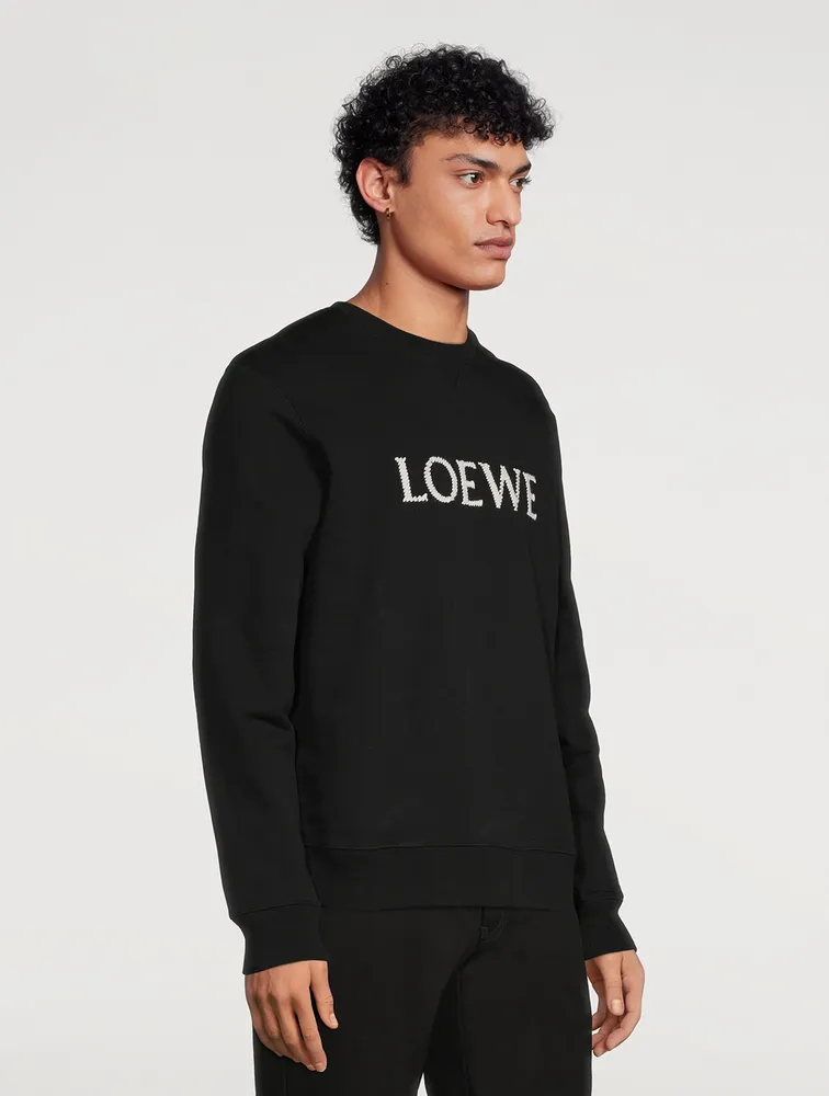 Cotton Logo Sweatshirt