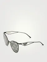 Symbole Cat Eye Triangle Lens Sunglasses