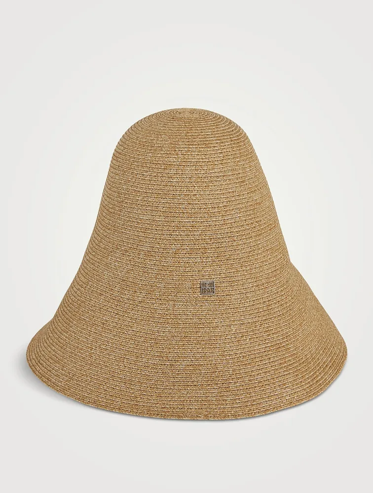Straw Cloche Hat