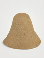 Straw Cloche Hat