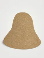 Straw Cloche Hat