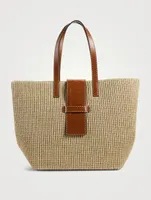 Mercato Raffia Tote Bag