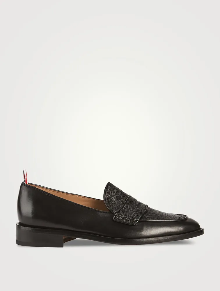 Leather Penny Loafers