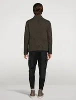 Drawstring Trench Jacket