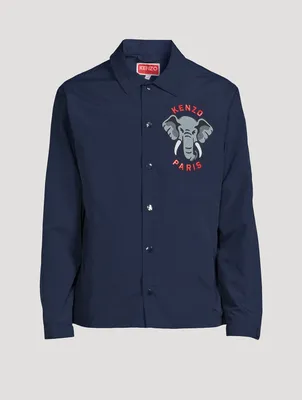 Elephant Nylon Coach Jacket