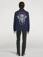 Elephant Nylon Coach Jacket