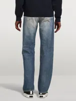 Asagao Cotton Straight-Leg Jeans