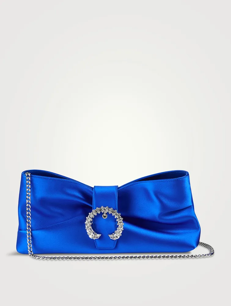 Madeline Satin Clutch