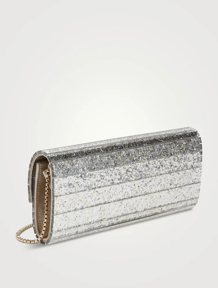 Sweetie Glitter Acrylic Clutch