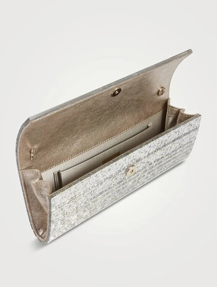 Sweetie Glitter Acrylic Clutch