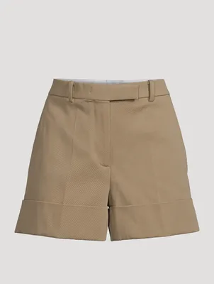 Gabardine Shorts