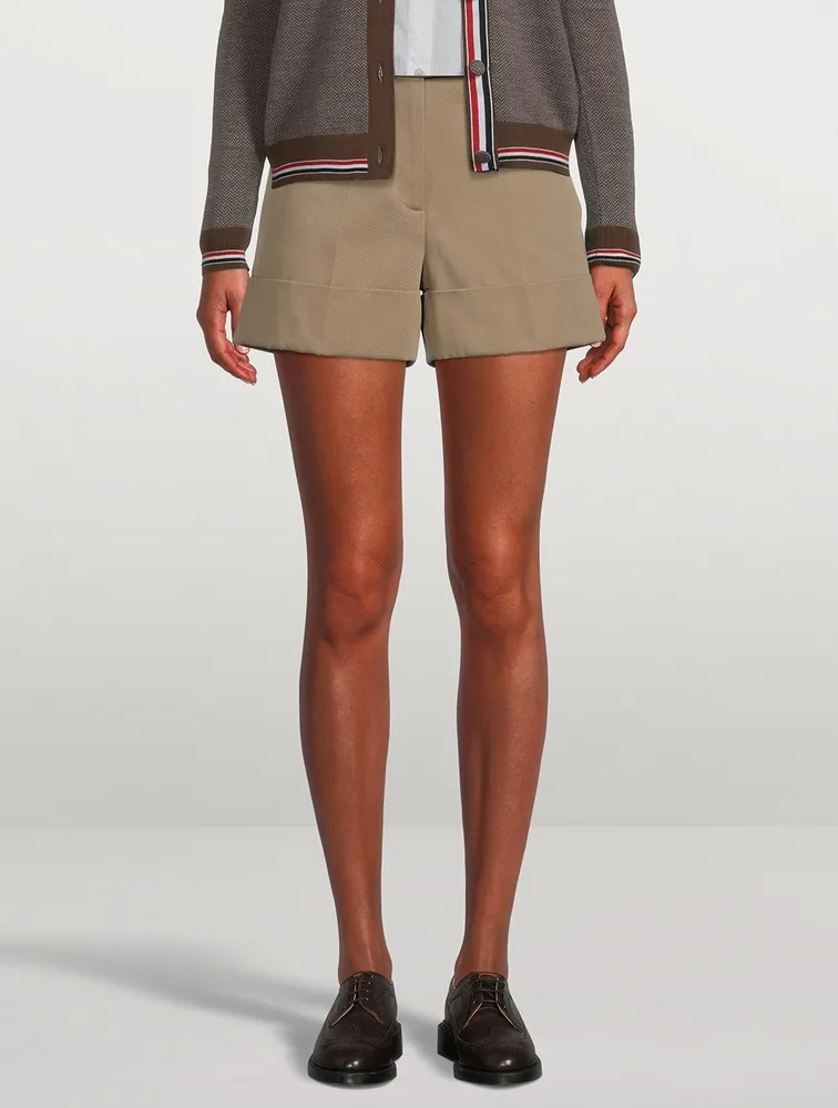 Gabardine Shorts