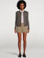 Gabardine Shorts