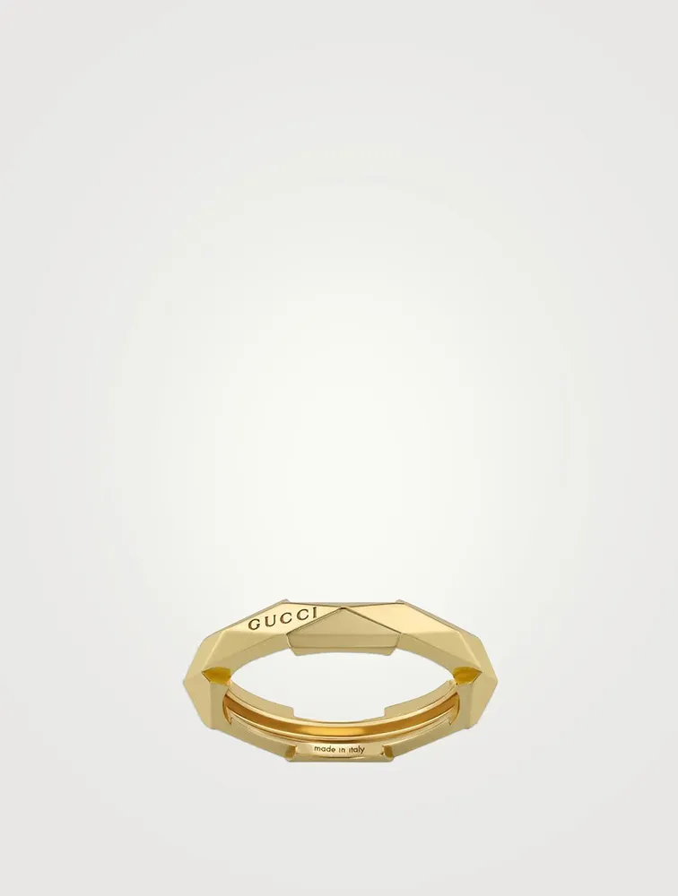 Link To Love 18K Gold Studded Ring