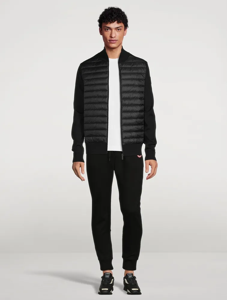 HyBridge Knit Packable Black Label Jacket