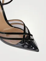 Patent Leather And PVC Pumps