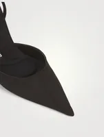 Delphine Embellished Ankle-Strap Pumps