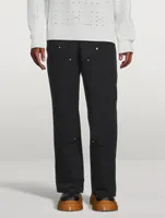 Straight-Leg Carpenter Pants