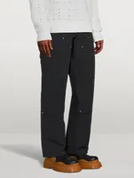 Straight-Leg Carpenter Pants