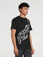 Cotton T-Shirt With Skull