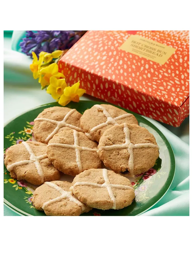 Hot Cross Bun Shortbread