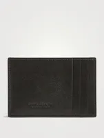 Intrecciato Leather Card Case