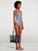 Vitali One-Piece Swimsuit With Scarf Tie