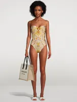 Laurel One-Piece Swimsuit With Bamboo Ring