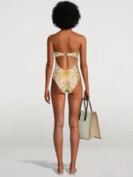 Laurel One-Piece Swimsuit With Bamboo Ring